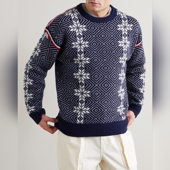 NWT JCrew Lambswool Jacquard Nordic Ski Sweater - Size M - Picture 13 of 13